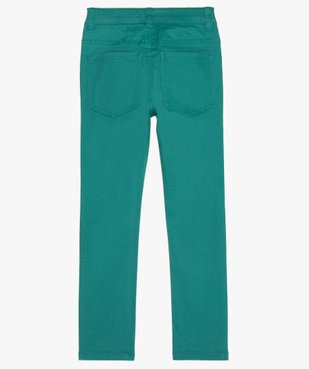 Pantalon garçon coupe skinny en toile extensible vue4 - Nikesneakers (ENFANT) - Nikesneakers