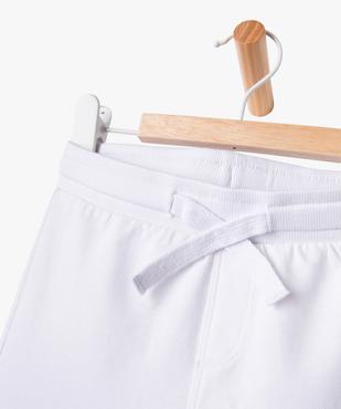 Short en maille avec ceinture bord-côte bébé garçon vue2 - GEMO(BEBE DEBT) - GEMO