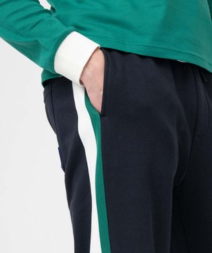 Pantalon de jogging homme coupe droite à rayures colorées - Camps United vue2 - CAMPS UNITED - GEMO