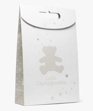Pochette cadeau bébé en papier recyclé - LuluCastagnette vue1 - LULU CASTAGNETT - GEMO