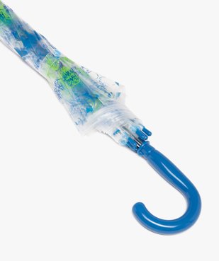 Parapluie enfant transparent imprimé requins vue3 - GEMO (ACCESS) - GEMO
