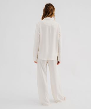 Pyjama en viscose femme - LuluCastagnette vue3 - LULUCASTAGNETTE - GEMO