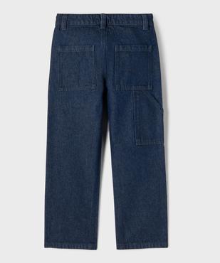 Jean Straight avec taille ajustable garçon - LuluCastagnette vue3 - LULU CASTAGNETTE GEMO FOR GOOD - GEMO