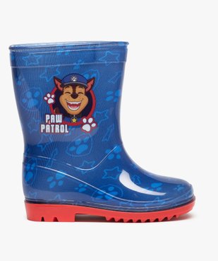 Bottes de pluie garçon imprimées à semelle crantée – Pat’ Patrouille vue1 - PAT PATROUILLE - GEMO