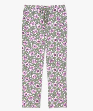 Pantalon de pyjama femme imprimé vue4 - GEMO(HOMWR FEM) - GEMO