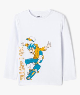 Tee-shirt à manches longues avec motif garçon vue2 - GEMO (ENFANT) - GEMO