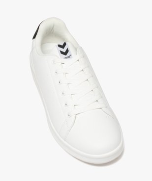 Baskets homme unies style rétro à lacets - Hummel Busan vue6 - HUMMEL - GEMO