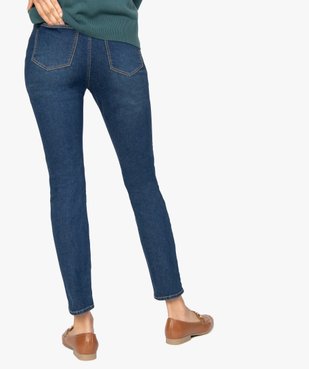 Jean femme coupe Slim extensible vue3 - GEMO C4G FEMME - GEMO