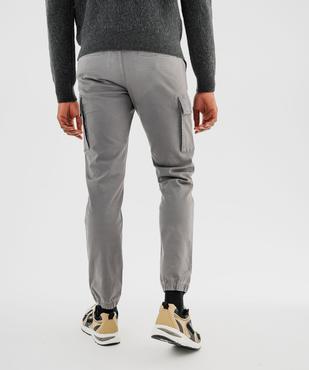 Pantalon cargo Regular coloris unique homme vue4 - GEMO (HOMME) - GEMO
