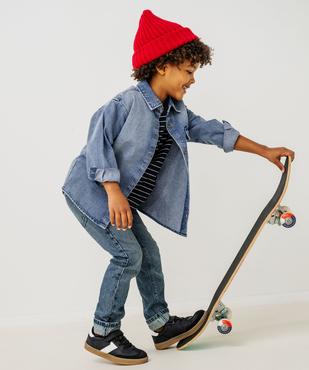 Jean Regular avec taille ajustable garçon vue4 - GEMO 4G GARCON - GEMO