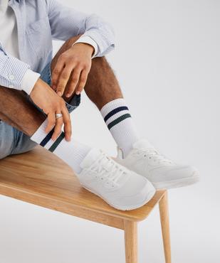 Baskets esprit running en mesh à bulle d'air homme - 5 Miles vue1 - 5 MILES - GEMO