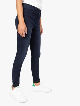 Jean femme coupe skinny taille haute vue1 - GEMO(FEMME PAP) - GEMO