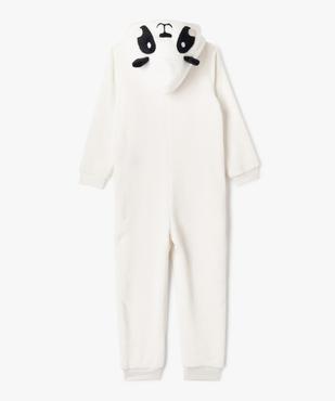 Combinaison pyjama à capuche motif panda fille vue4 - GEMO (ENFANT) - GEMO