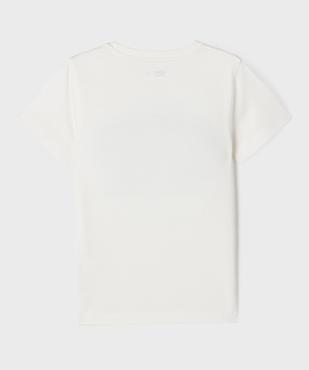 Tee-shirt manches courtes avec sequins réversibles garçon vue3 - GEMO 4G GARCON - GEMO