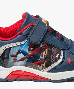 Baskets garçon en toile avec semelle clignotante et motif Spiderman vue6 - SPIDERMAN - GEMO