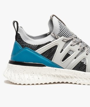 Baskets homme jogging en maille extra légères vue6 - GEMO (SPORTSWR) - GEMO