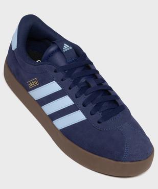 Baskets VL Court 3.0 en cuir velours homme - Adidas vue5 - ADIDAS - GEMO