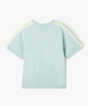 Tee-shirt manches courtes spécial running garçon vue4 - GEMO (ENFANT) - GEMO