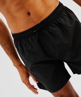 Short de bain homme uni vue2 - GEMO 4G HOMME - GEMO