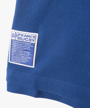 Polo de rugby à manches courtes garçon - France Rugby vue3 - FFR - GEMO