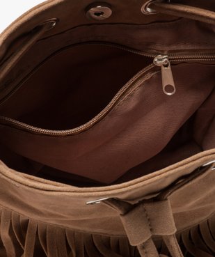 Sac à main fille forme seau à franges vue3 - GEMO (ENFANT) - GEMO