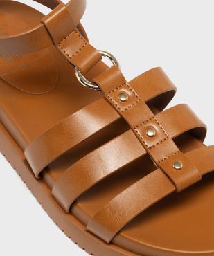 Sandales à brides avec détails métalliques femme - 5 Miles vue6 - 5 MILES - GEMO