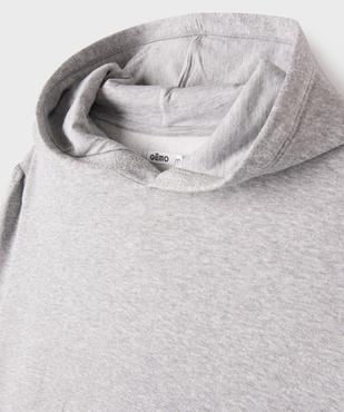 Sweat à capuche à motifs pois pailletés fille vue3 - GEMO (JUNIOR) - GEMO