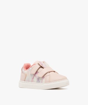 Baskets fille à scratch avec oreilles de lapin en relief vue3 - LOVELY WINGS GEMO FOR GOOD - GEMO