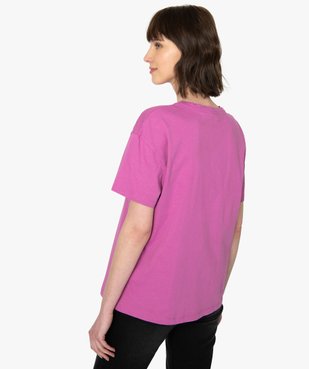 Tee-shirt femme oversize avec motif XXL - Disney vue3 - DISNEY DTR - GEMO