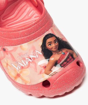 Sabots fille pailleté imprimé à bride - Vaiana Disney vue6 - VAIANA - GEMO