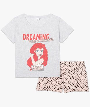 Pyjashort femme La petite Sirène - Disney vue4 - DISNEY DTR - GEMO