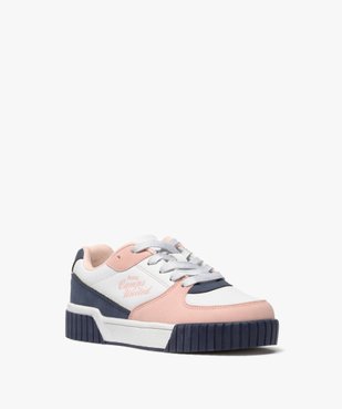 Baskets fille multicolores à lacets brillants – Camps United vue2 - CAMPS UNITED - GEMO