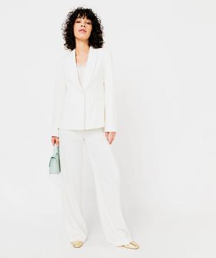 Pantalon de tailleur fluide avec pli marqué femme vue6 - GEMO(FEMME PAP) - GEMO