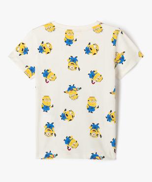 Tee-shirt manches courtes à motifs garçon - Les minions vue3 - MINIONS - GEMO