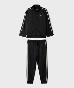 Ensemble de sport 2 pièces veste zippée et pantalon garçon vue2 - GEMO (ENFANT) - GEMO