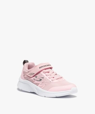 Baskets fille en mesh spécial running - Skechers Microspec vue2 - SKECHERS - GEMO