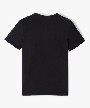 Tee-shirt garçon à manches courtes imprimé geek vue3 - GEMO (JUNIOR) - GEMO