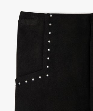 Leggings fille avec strass sur l’avant vue2 - GEMO (ENFANT) - GEMO