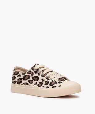 Tennis femme en toile imprimée et bout renforcé vue2 - Nikesneakers (SPORTSWR) - Nikesneakers
