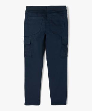 Pantalon multipoches en matière résistante garçon vue5 - GEMO 4G GARCON - GEMO