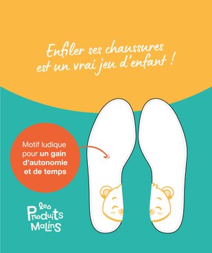 Sandales bébé fille à scratch et noeud fantaisie à motifs vue8 - GEMO(BEBE DEBT) - GEMO