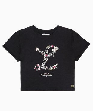 Tee-shirt fille avec motif scintillant – Lulu Castagnette vue2 - LULUCASTAGNETTE - GEMO