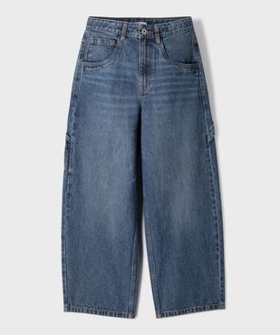 Jean super baggy avec taille ajustable garçon vue2 - GEMO 4G GARCON - GEMO