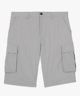 Bermuda homme avec larges poches à rabat vue4 - GEMO (HOMME) - GEMO