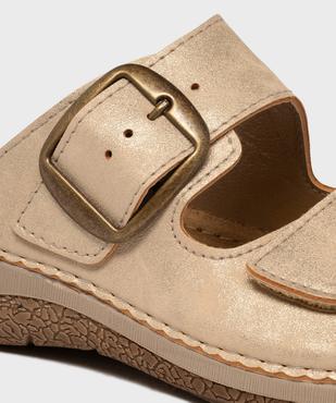 Mules deux brides spéciales confort femme vue6 - G'FLEX - GEMO