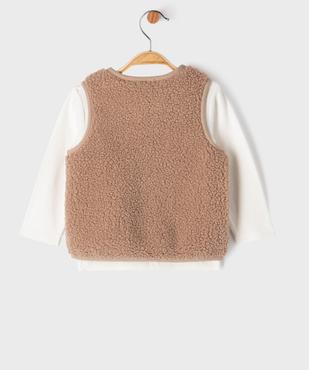 Ensemble 2 pièces tee-shirt + gilet bébé garçon - LuluCastagnette vue4 - LULUCASTAGNETTE - GEMO