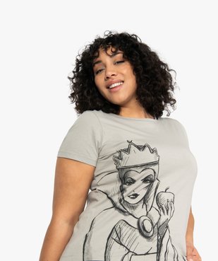 Tee-shirt femme grande taille à manches courtes imprimé - Disney vue1 - DISNEY DTR - GEMO