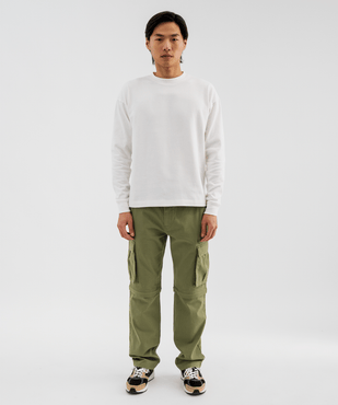 Pantalon cargo 2-en-1 transformable en short homme - Roadsign vue2 - ROADSIGN G4G - GEMO