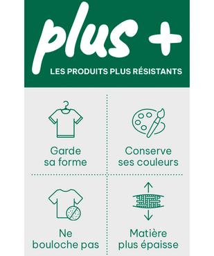 Tee-shirt manches courtes en coton uni homme vue5 - GEMO (HOMME) - GEMO