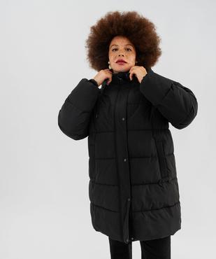 Doudoune longue à capuche femme grande taille vue6 - GEMO 4G GT - GEMO